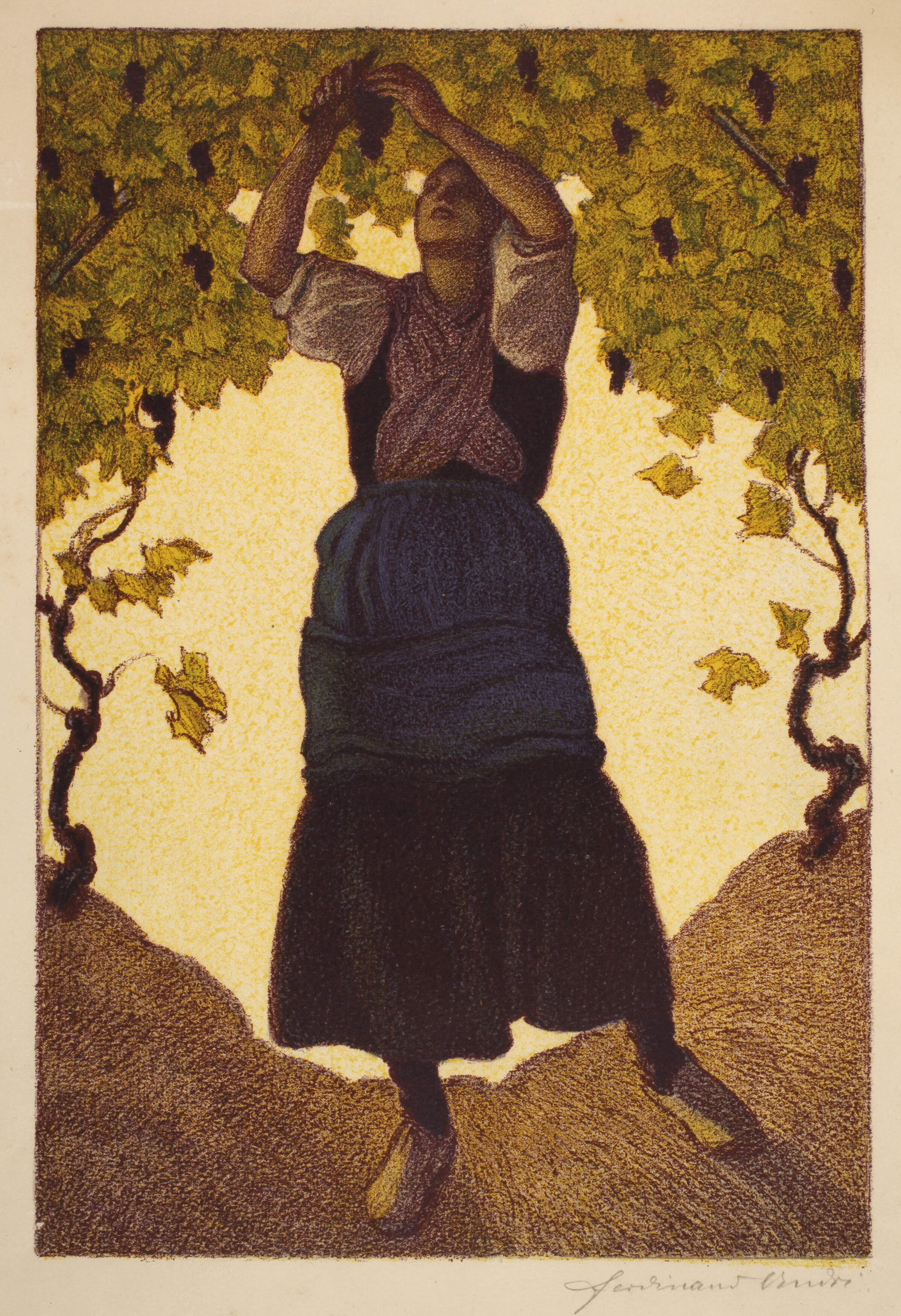 Ferdinand Andri, "Die Winzerin"