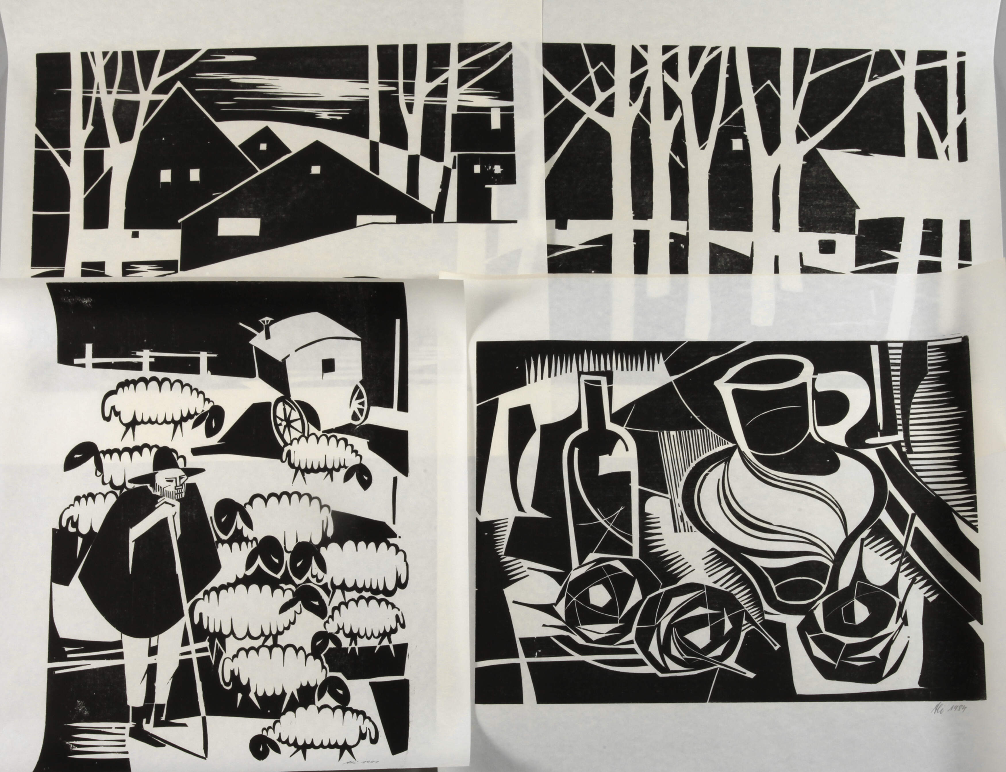 Ali Kurt Baumgarten, Graphikkonvolut