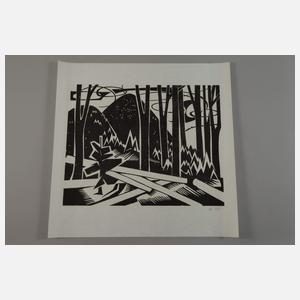 Ali Kurt Baumgarten, Holzschnittkonvolut