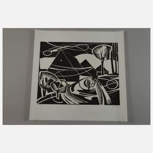 Ali Kurt Baumgarten, Holzschnittkonvolut