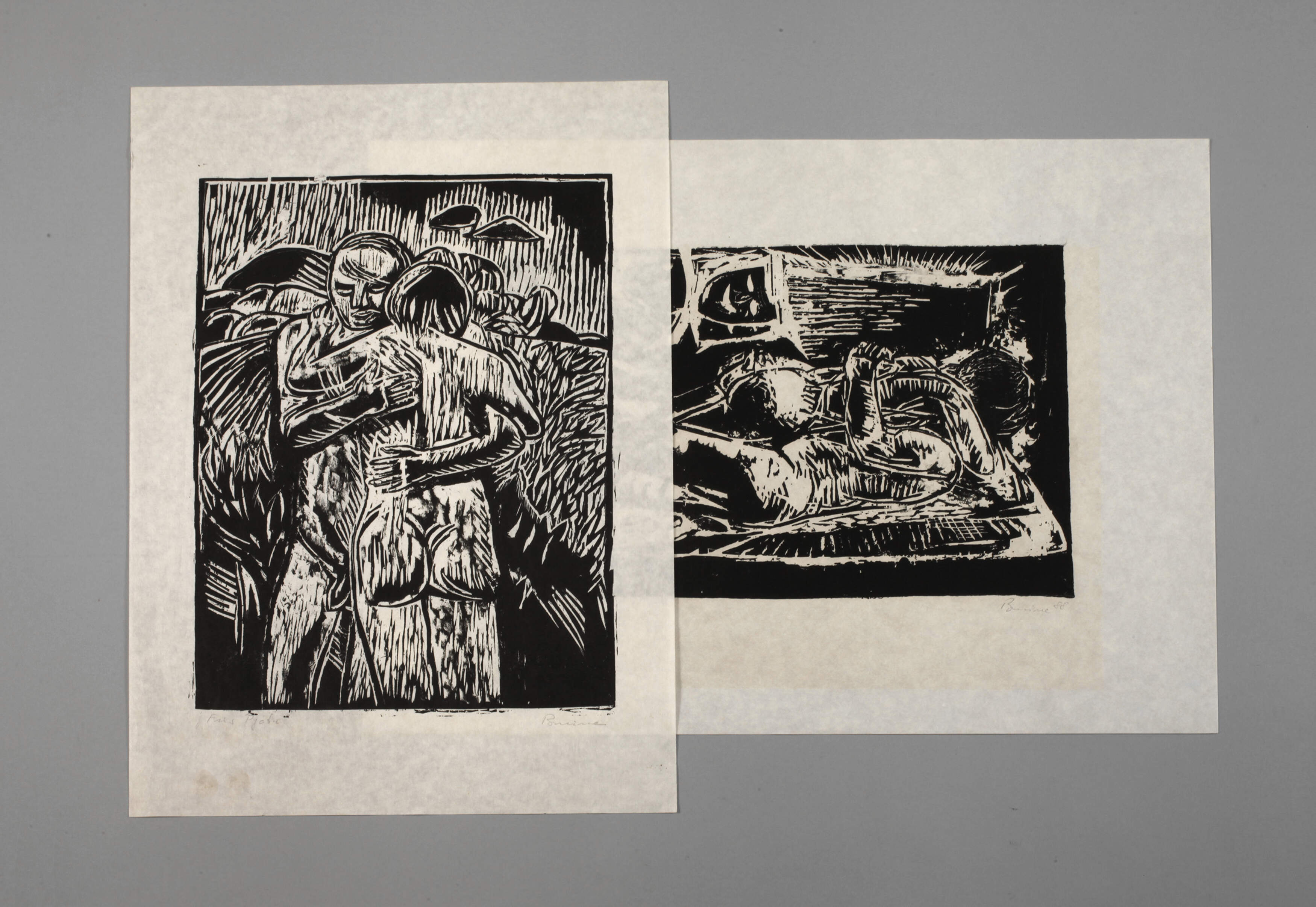 Gudrun Brüne, Paar Graphiken