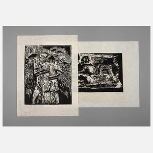 Gudrun Brüne, Paar Graphiken