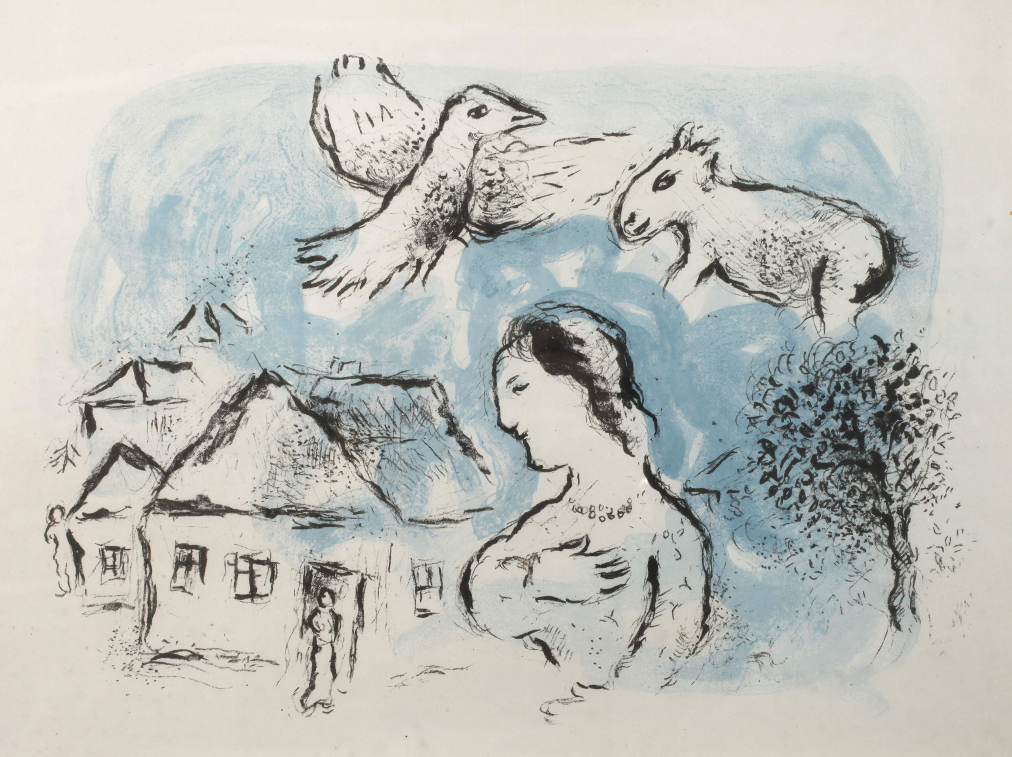 Marc Chagall, "Le Village"