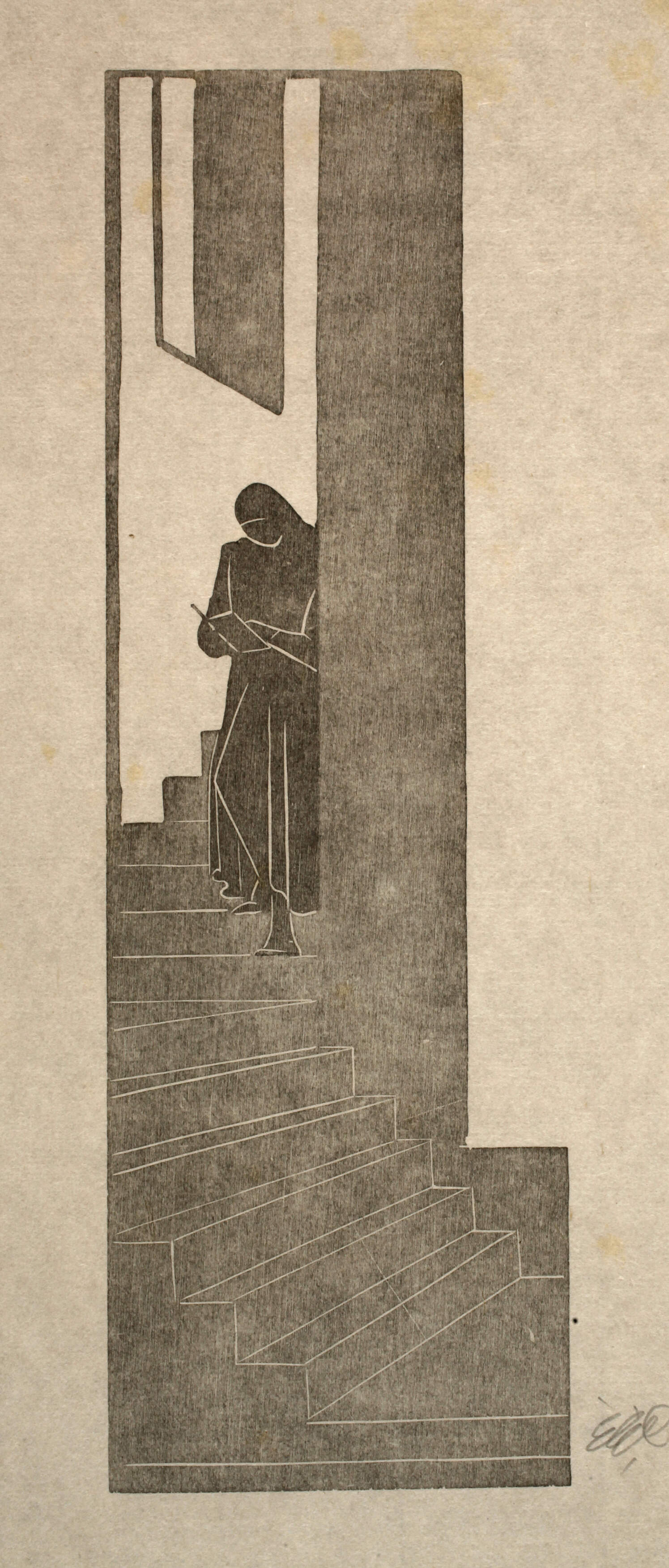 Edward Gordon Craig, Holzriss aus Hamlet