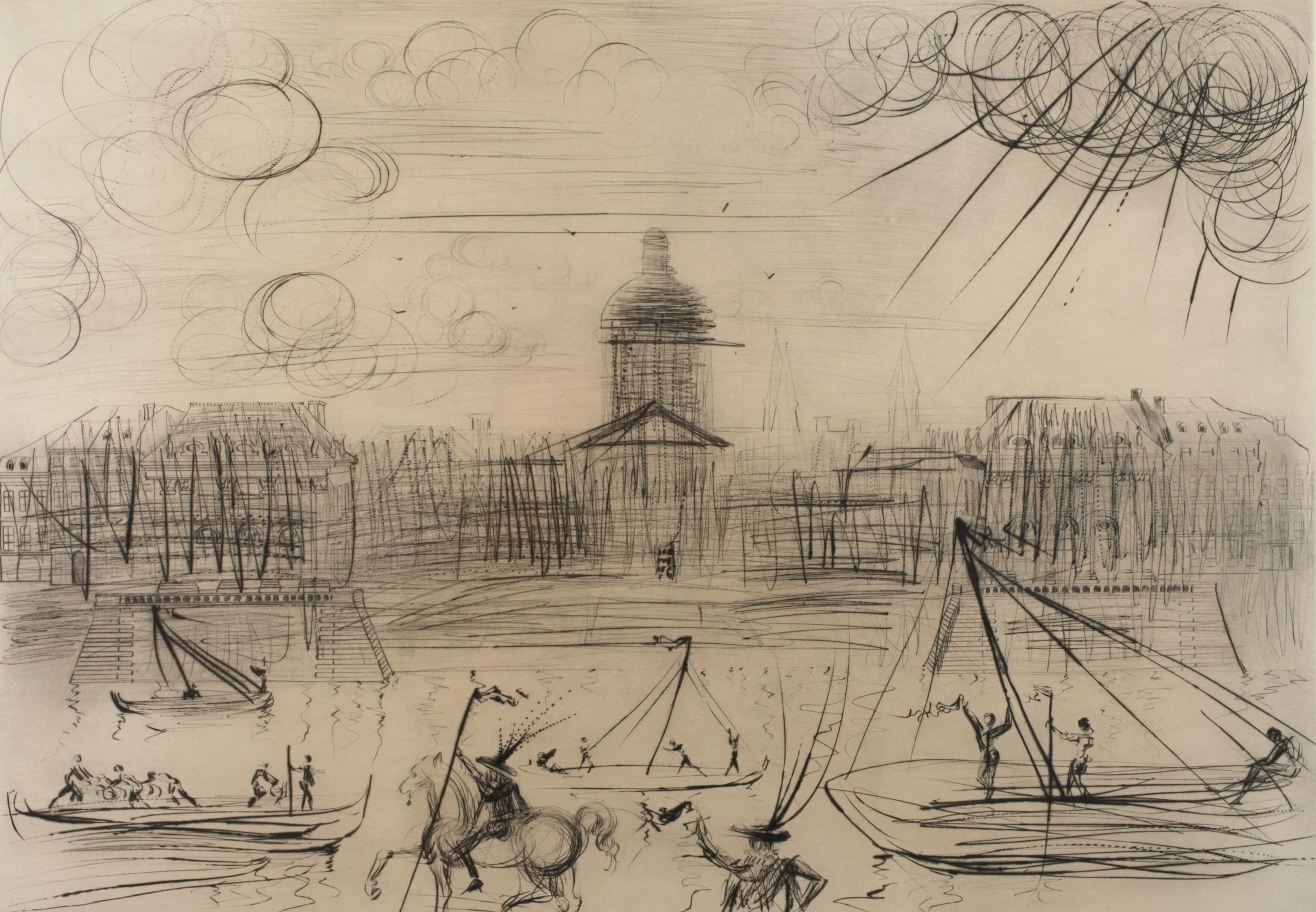 Salvador Dali, "L' Academie Paris"