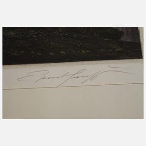 Ernst Fuchs, "Zyklopische Landschaft"