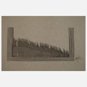 Edward Gordon Craig, Paar Holzrisse zu Hamlet