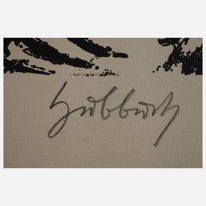 Karl Hubbuch, "In den Markthallen von Paris"