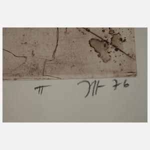 Horst Janssen, "Selbst, Birgit"