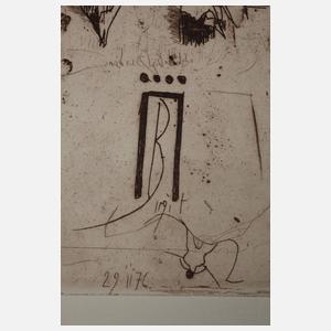 Horst Janssen, "Selbst, Birgit"