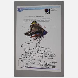 Horst Janssen, "Selbst, Birgit"