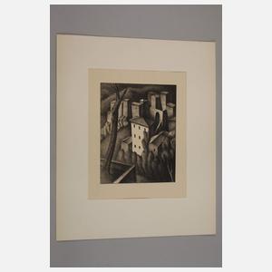 Alexander Kanoldt, "Olevano V"