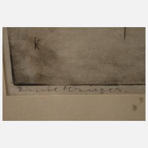 Emil Krieger, Damenakt