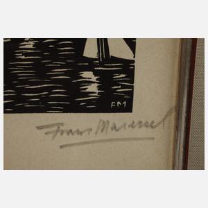 Frans Masereel, Industrielandschaft an der Elbe