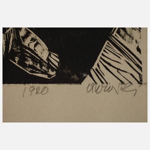 Hans Orlowski, "Sich Ankleidende"