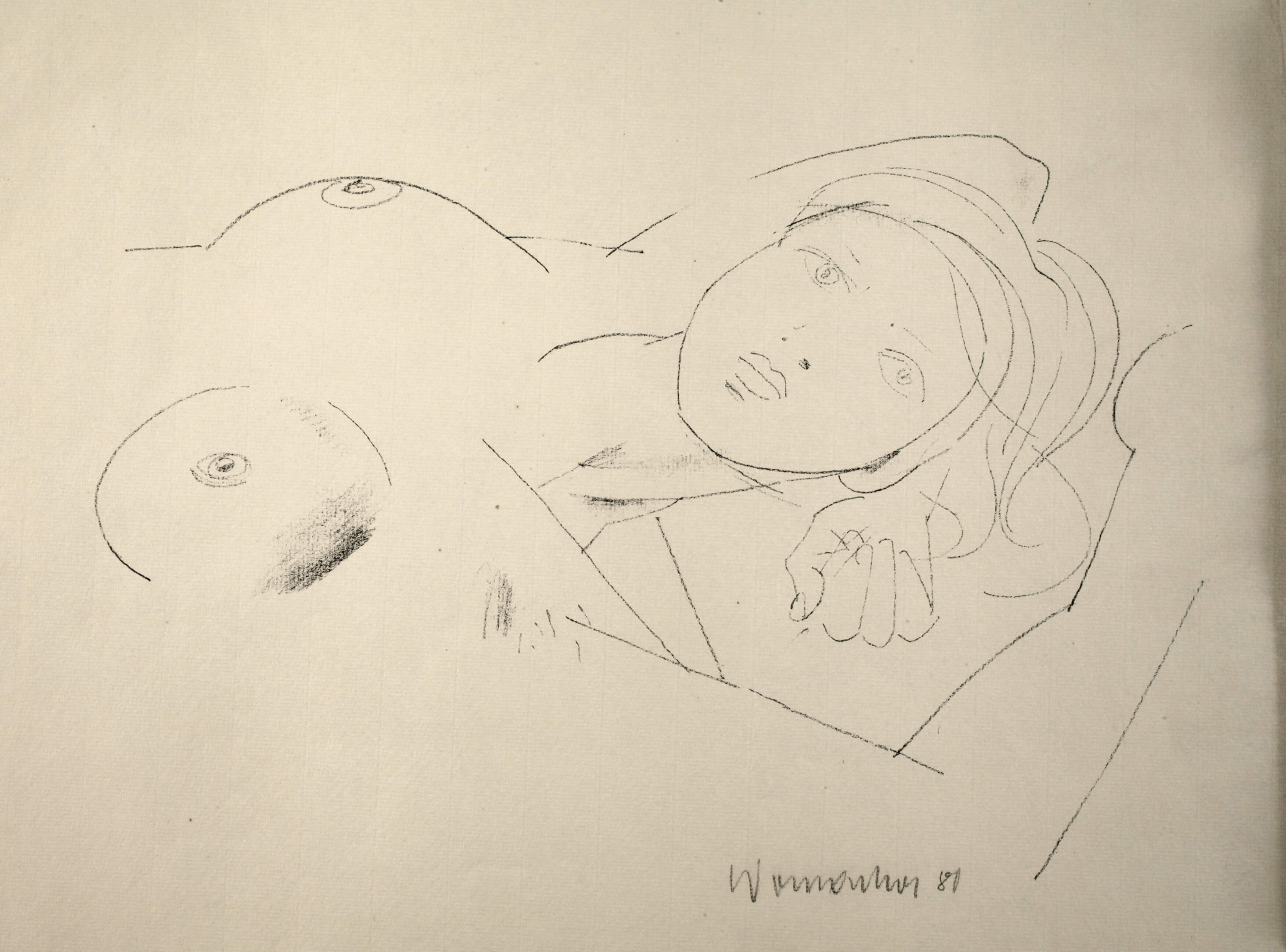 Walther Womacka, Liegende