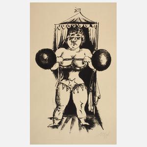 Richard Ziegler, Gewichtheberin