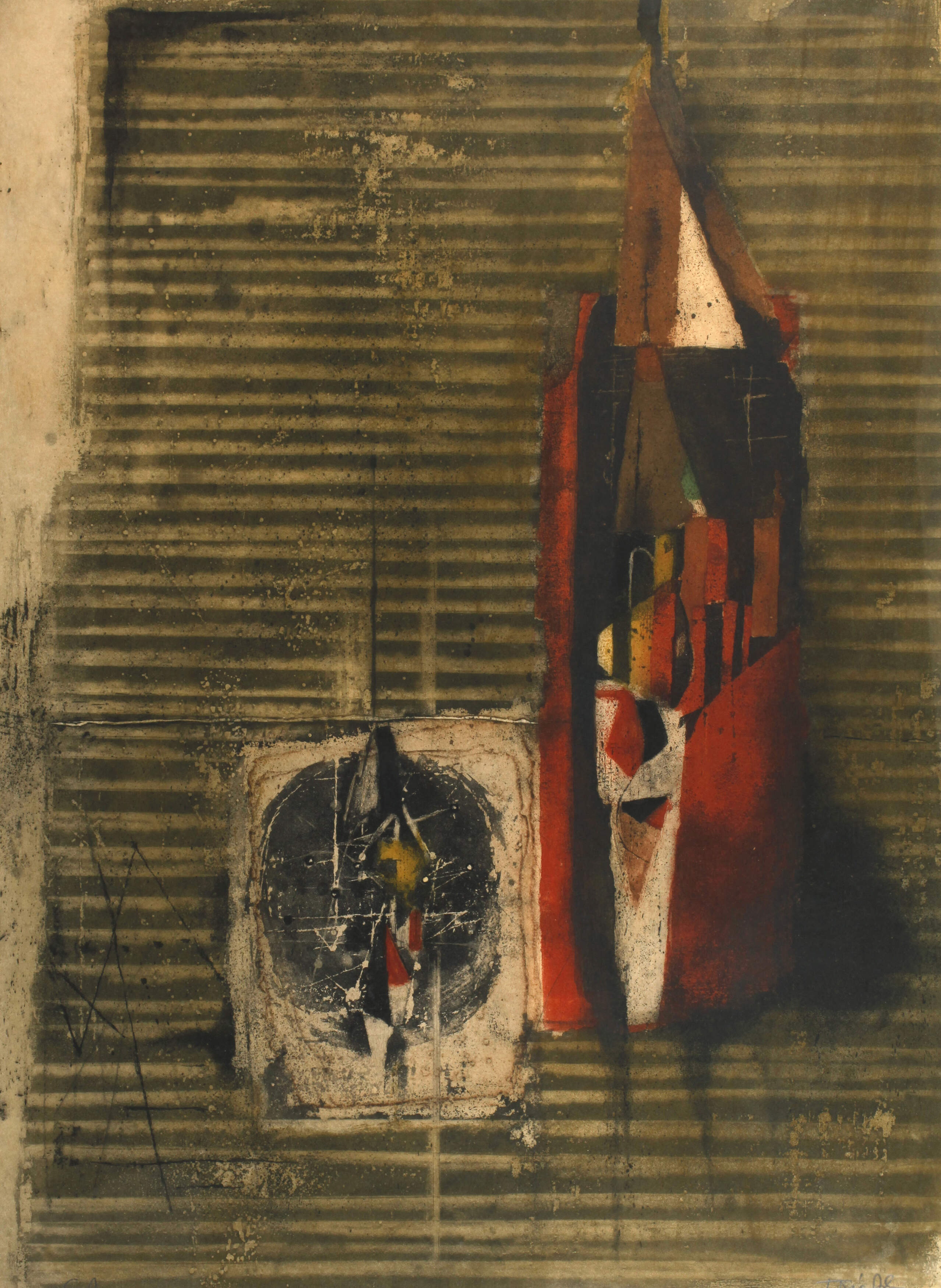 Johnny Friedlaender, Abstrakte Komposition