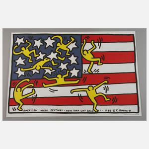 Keith Haring, "New York City Ballet"