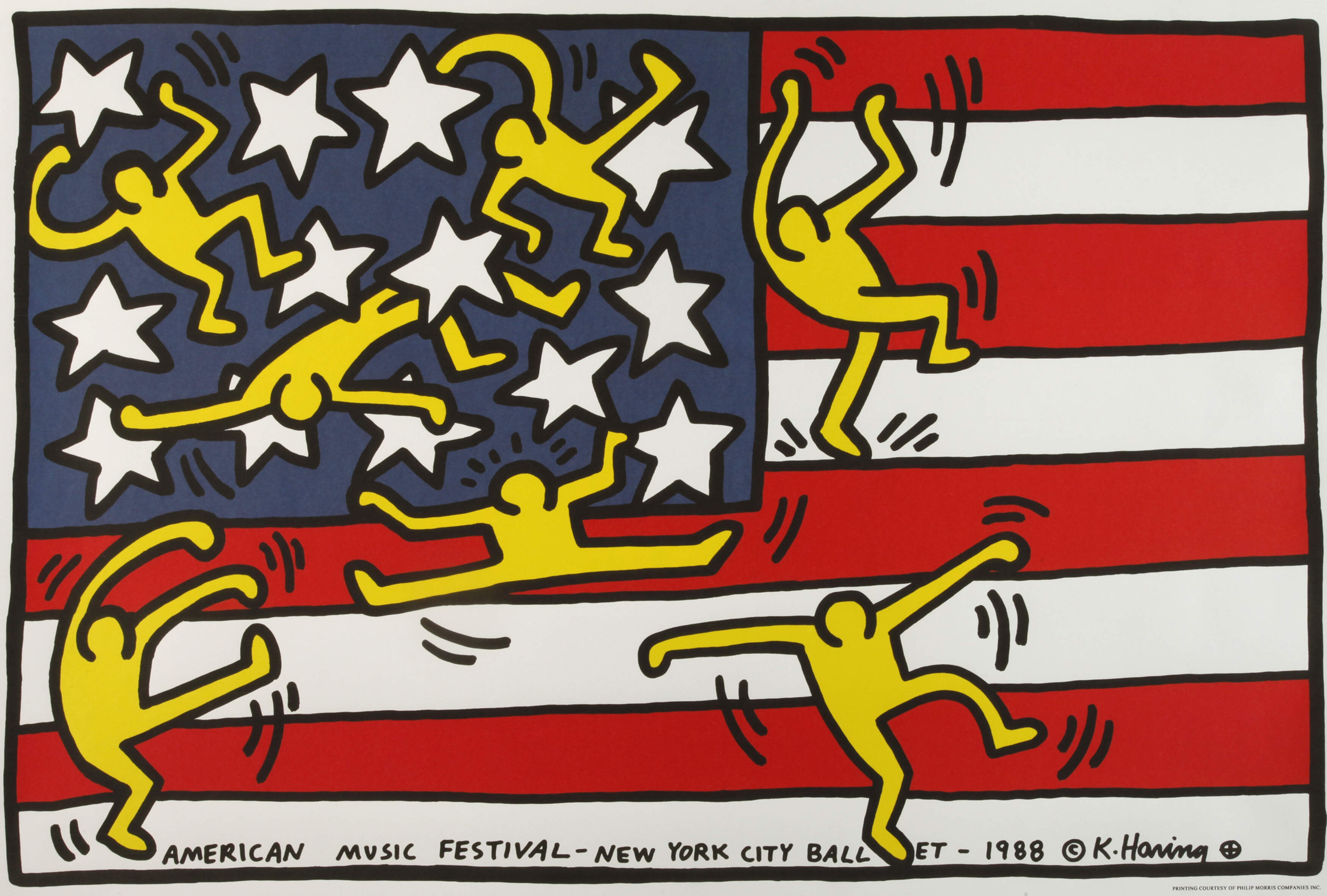 Keith Haring, "New York City Ballet"