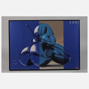 Jeff Koons, "Balloon Flower"