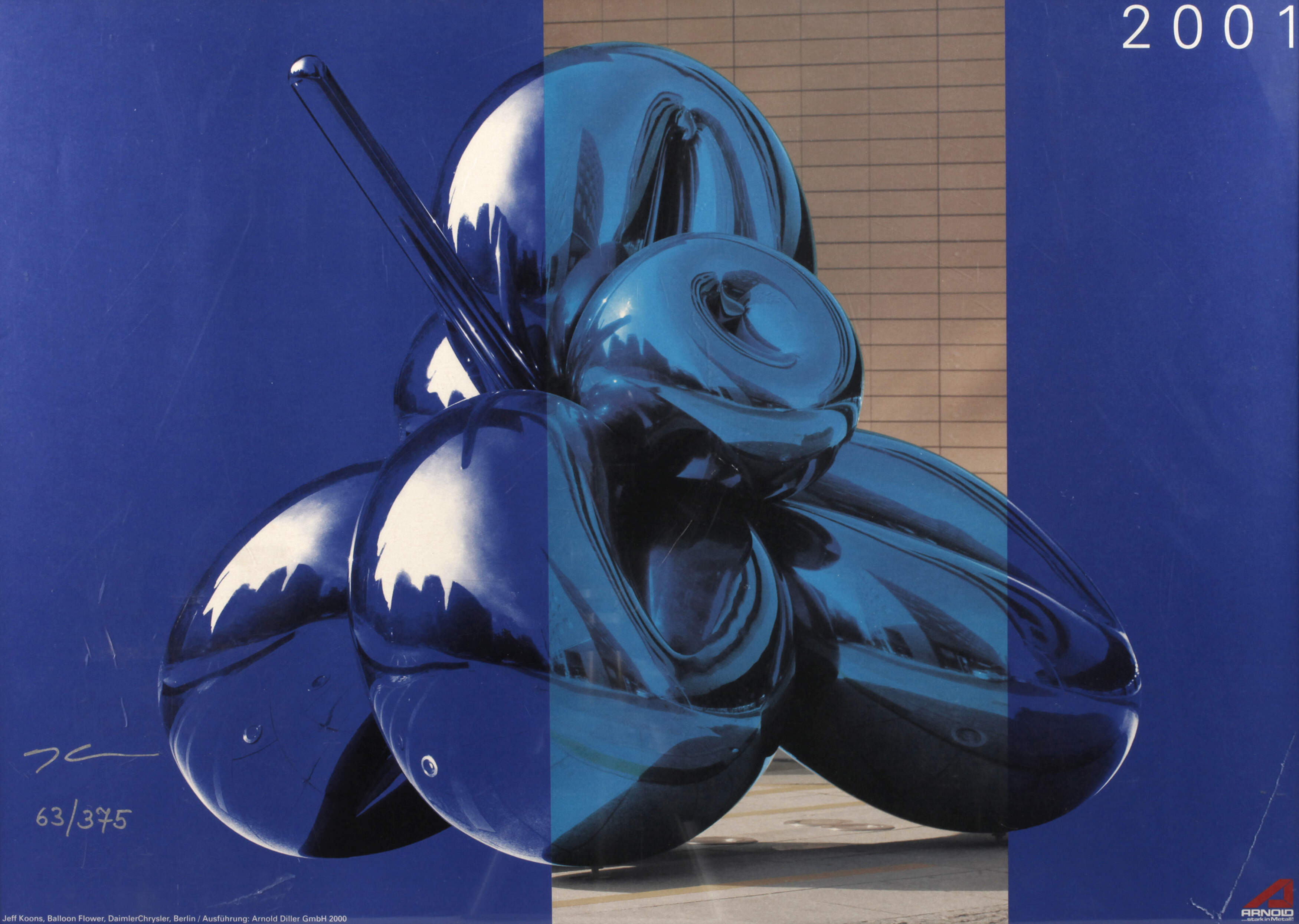 Jeff Koons, "Balloon Flower"