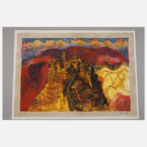 Christian Kruck, "Civita di Bagnoregio"