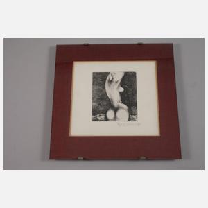 Richard Matouschek, Stehender weiblicher Akt