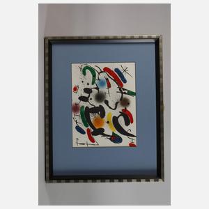 Joan Miró, Abstrakte Komposition