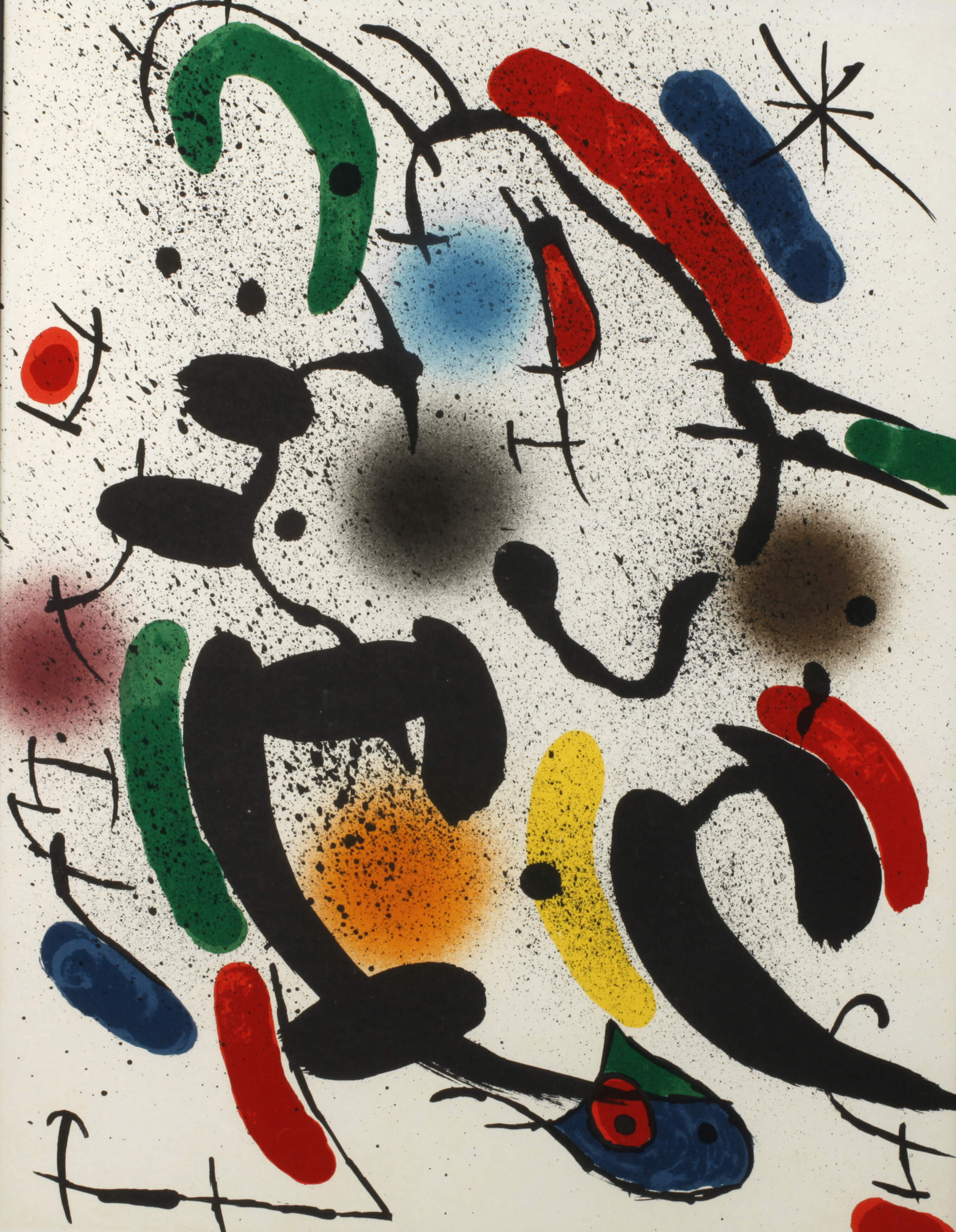 Joan Miró, Abstrakte Komposition
