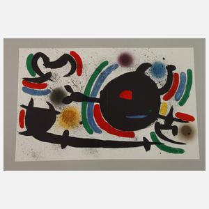 Joan Miró, Konvolut Farblithographien