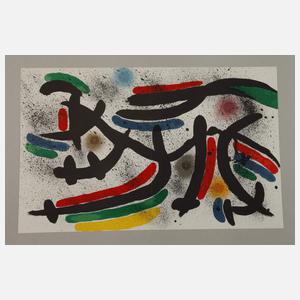 Joan Miró, Konvolut Farblithographien