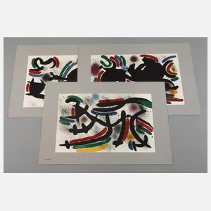 Joan Miró, Konvolut Farblithographien