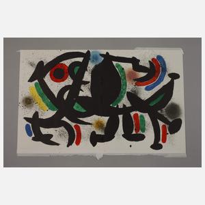 Joan Miró, Abstrakte Komposition