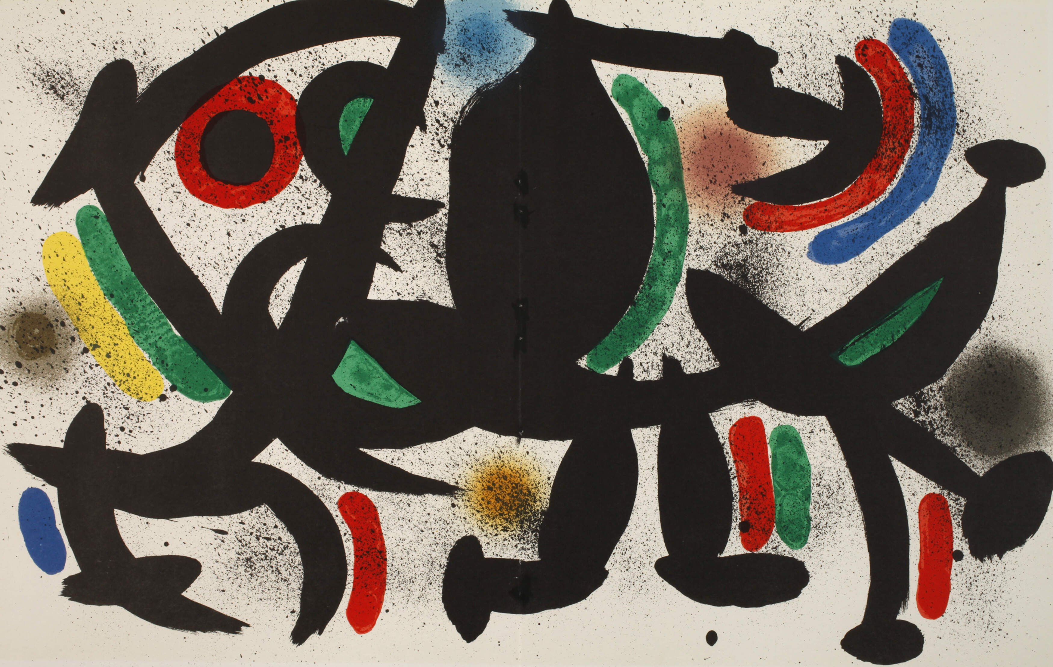 Joan Miró, Abstrakte Komposition