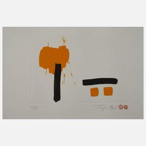 Tilopâ Monk, Konvolut Farbradierung