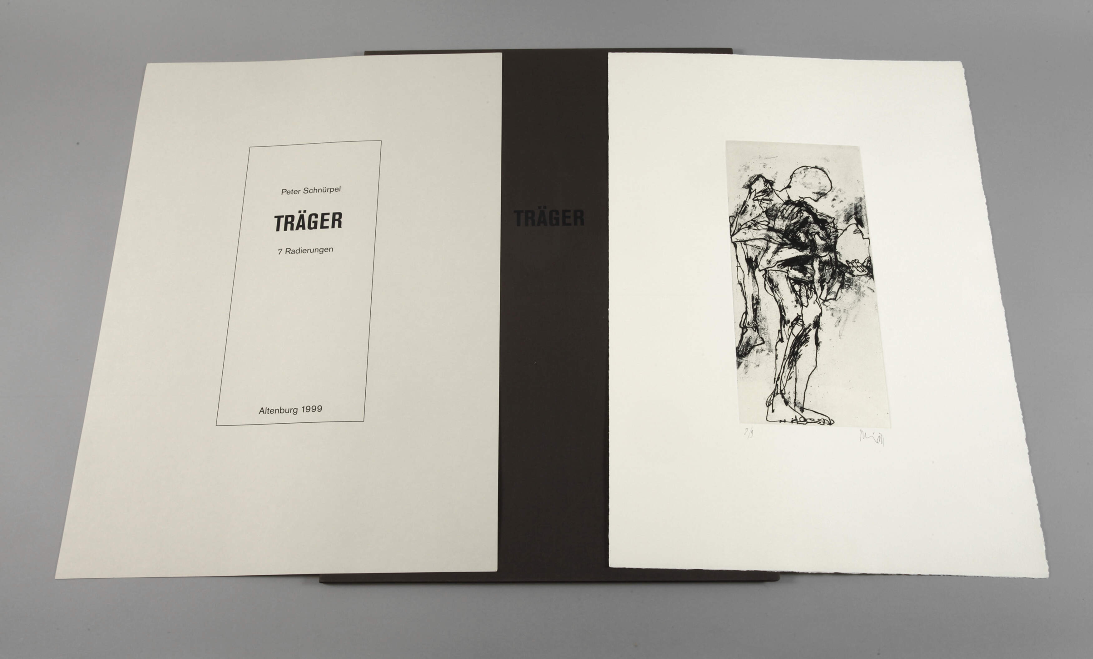 Peter Schnürpel, Mappenwerk "Träger"