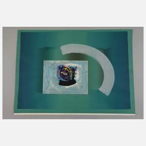 Expressiver Siebdruck