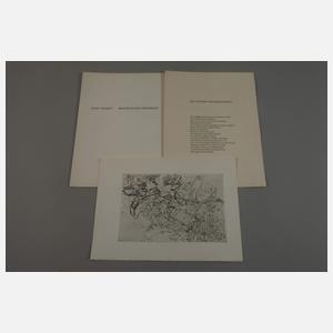 Konvolut zeitgenössische Graphik zur Literatur
