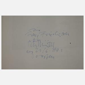 Konvolut Bücher mit Zeichnungen und Widmungen