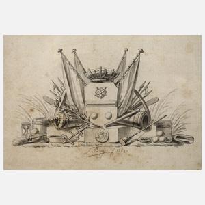 Jacobus Buys,  Militärisches Arrangement