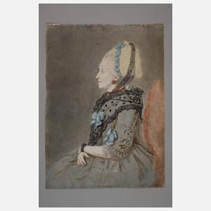 Johann Friedrich Reinhold, Damenportrait