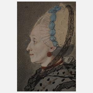 Johann Friedrich Reinhold, Damenportrait