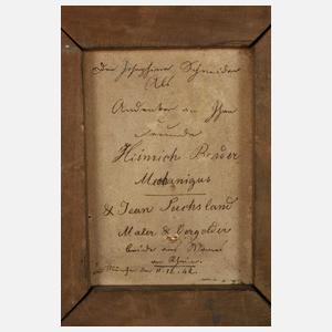 Biedermeier-Damenbildnis 1842