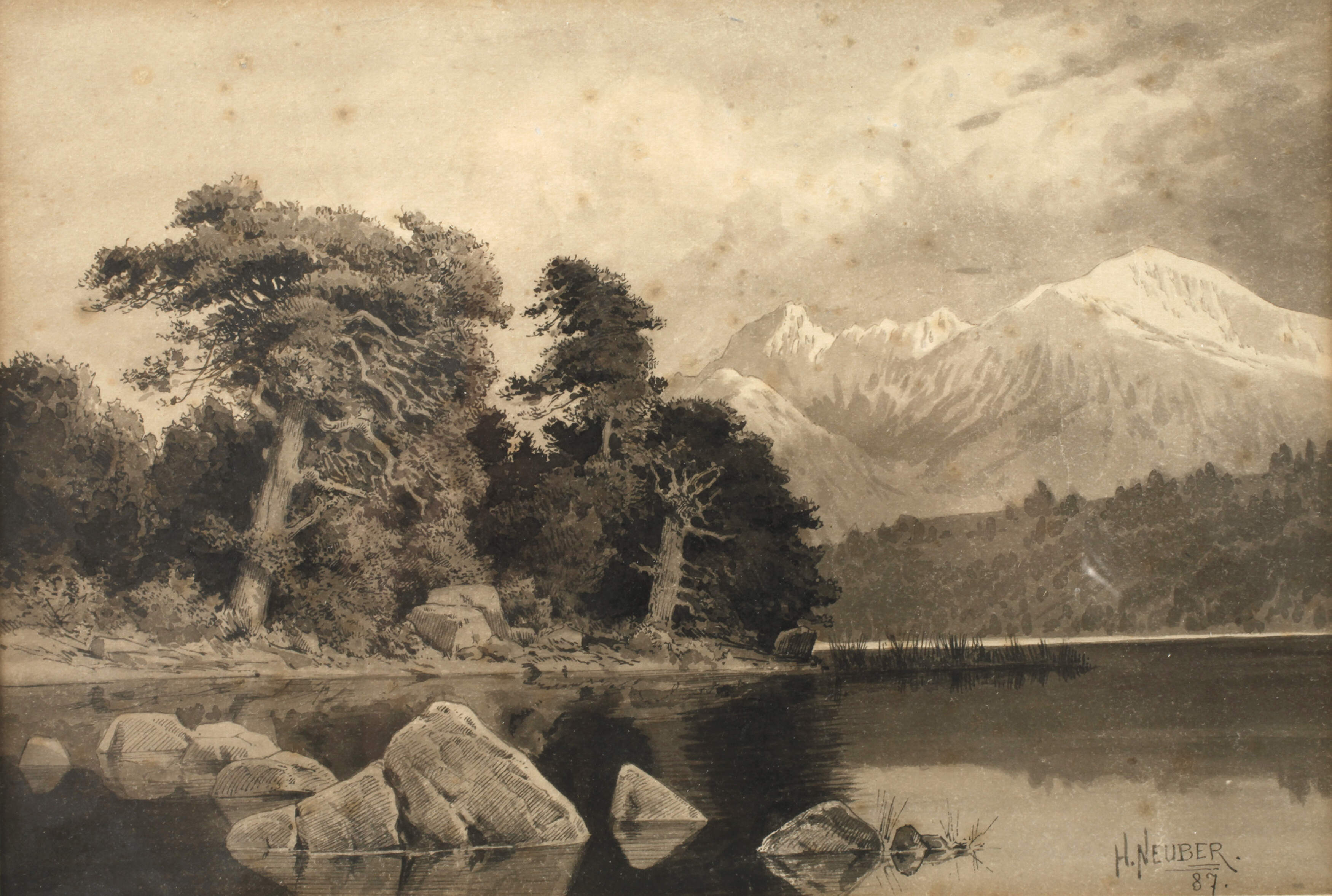 Hermann Neuber, Seelandschaft