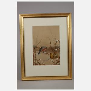 Harry Bright, Gimpel und Grünfink im Winter