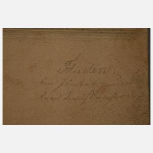 Johannes B. Duntze, attr., Paar Zeichnungen