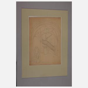 Edward Jakob von Steinle, attr., Im Gebet