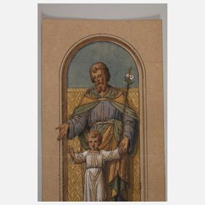 Heiliger Joseph mit dem Jesuskind