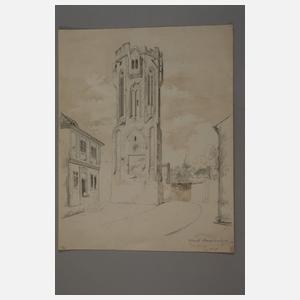 Konvolut Architekturzeichnungen Mark Brandenburg